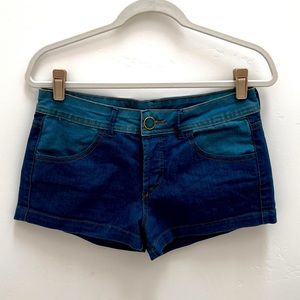 FARM Rio Blue Jean Shorts Size Small